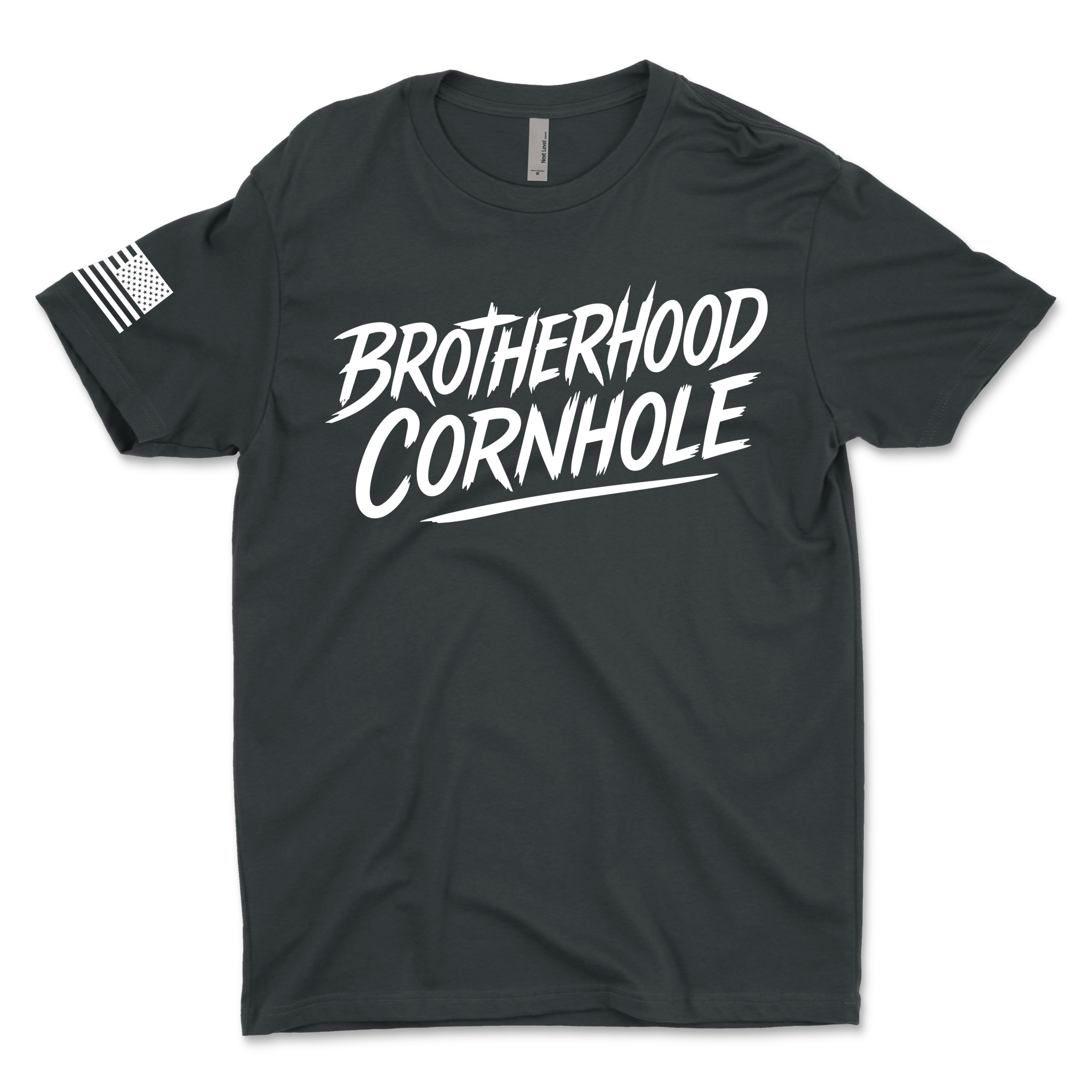 Men's Brotherhood Cornhole Ink T-Shirt - Brotherhood Cornhole