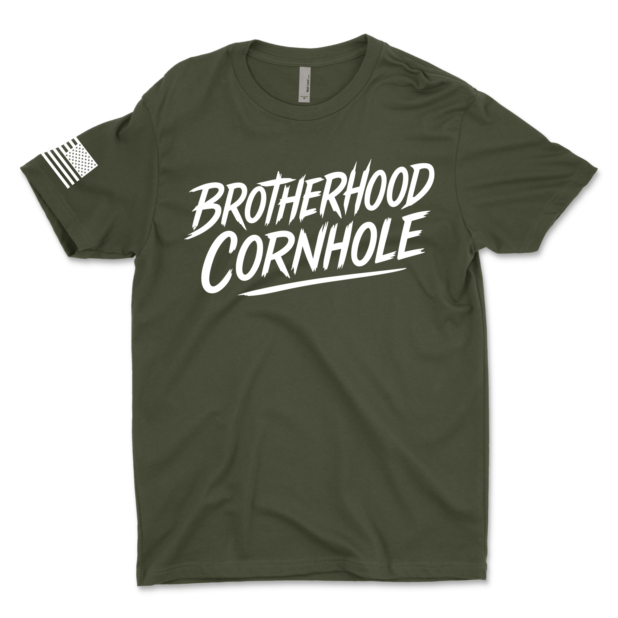 Men's Brotherhood Cornhole Ink T-Shirt - Brotherhood Cornhole