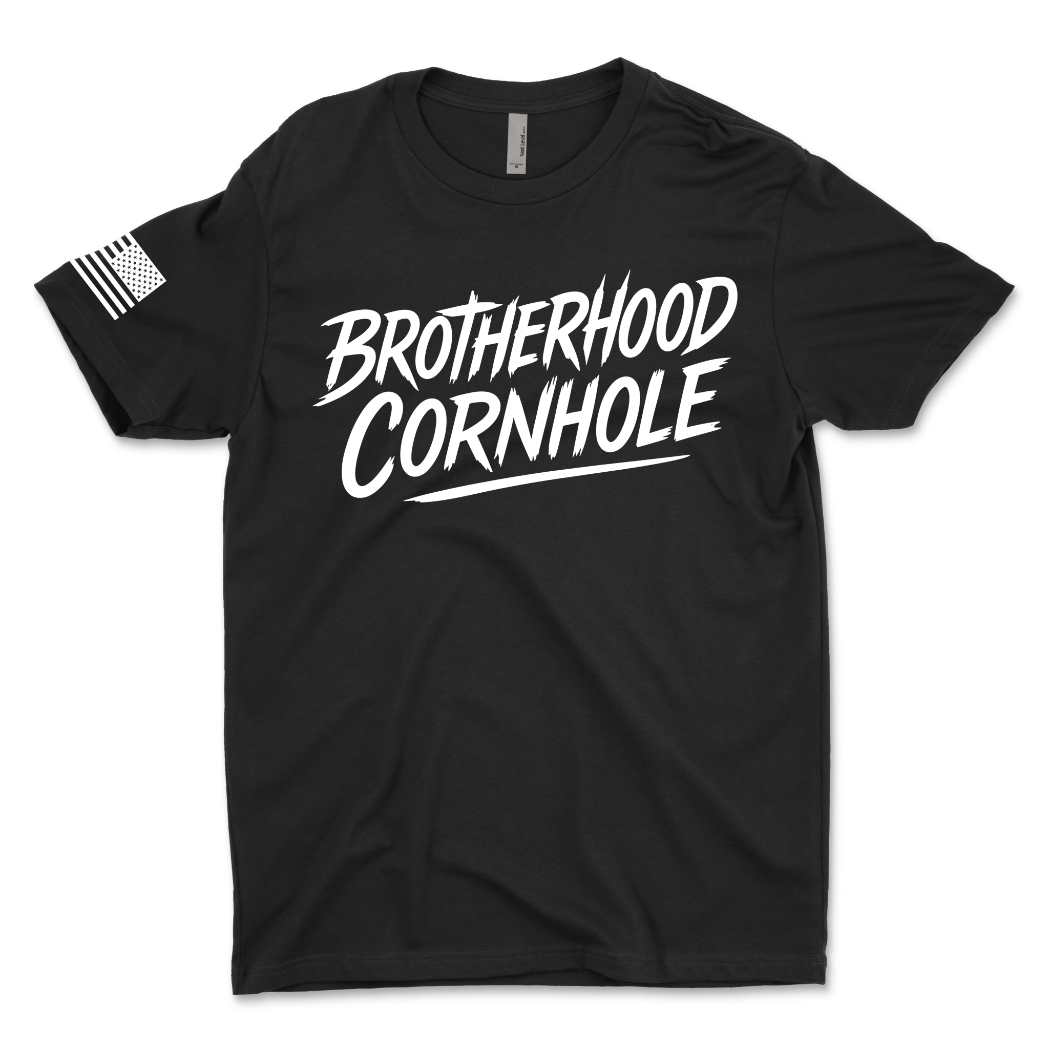 Men's Brotherhood Cornhole Ink T-Shirt - Brotherhood Cornhole