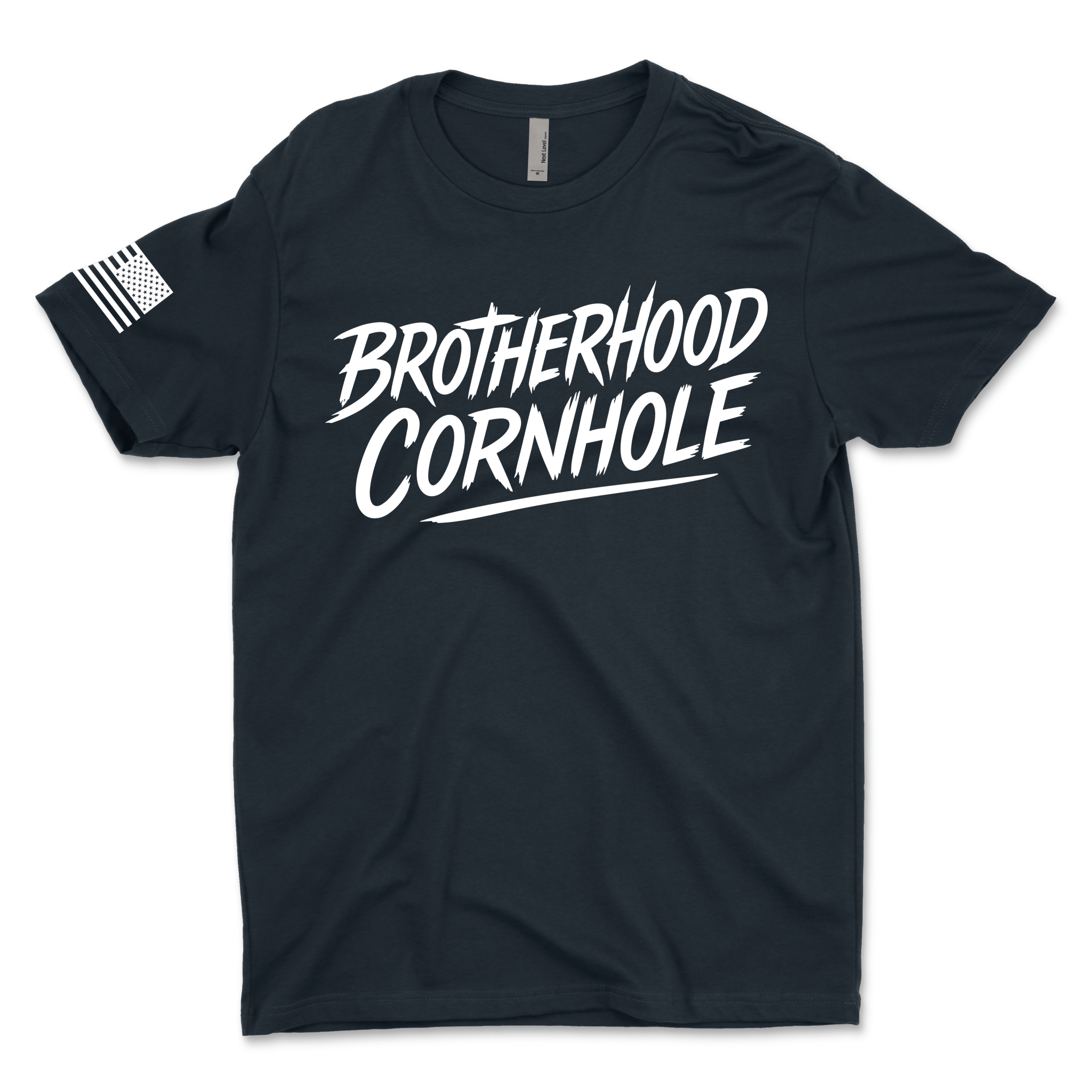 Men's Brotherhood Cornhole Ink T-Shirt - Brotherhood Cornhole