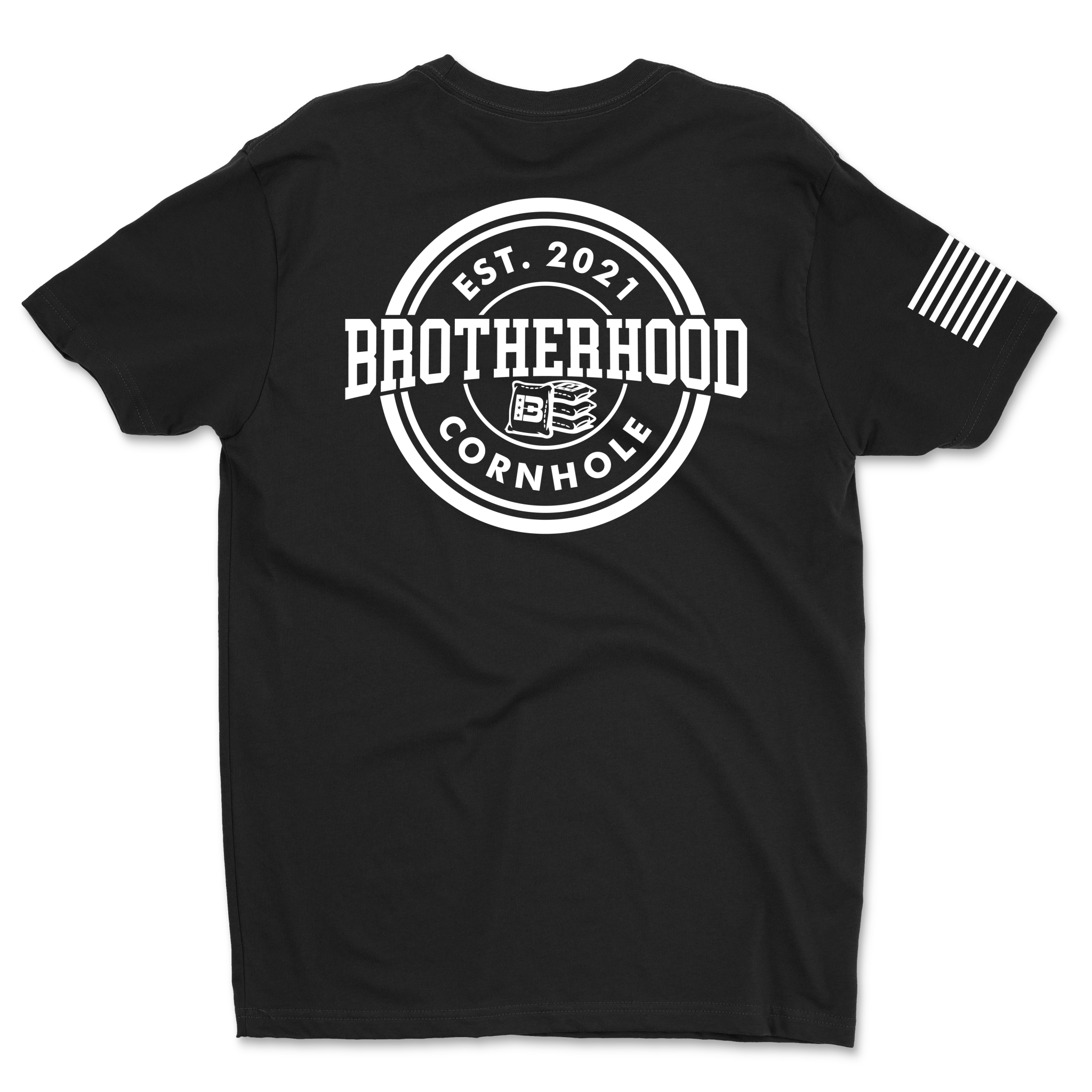 Men's College BC T-Shirt - Brotherhood Cornhole