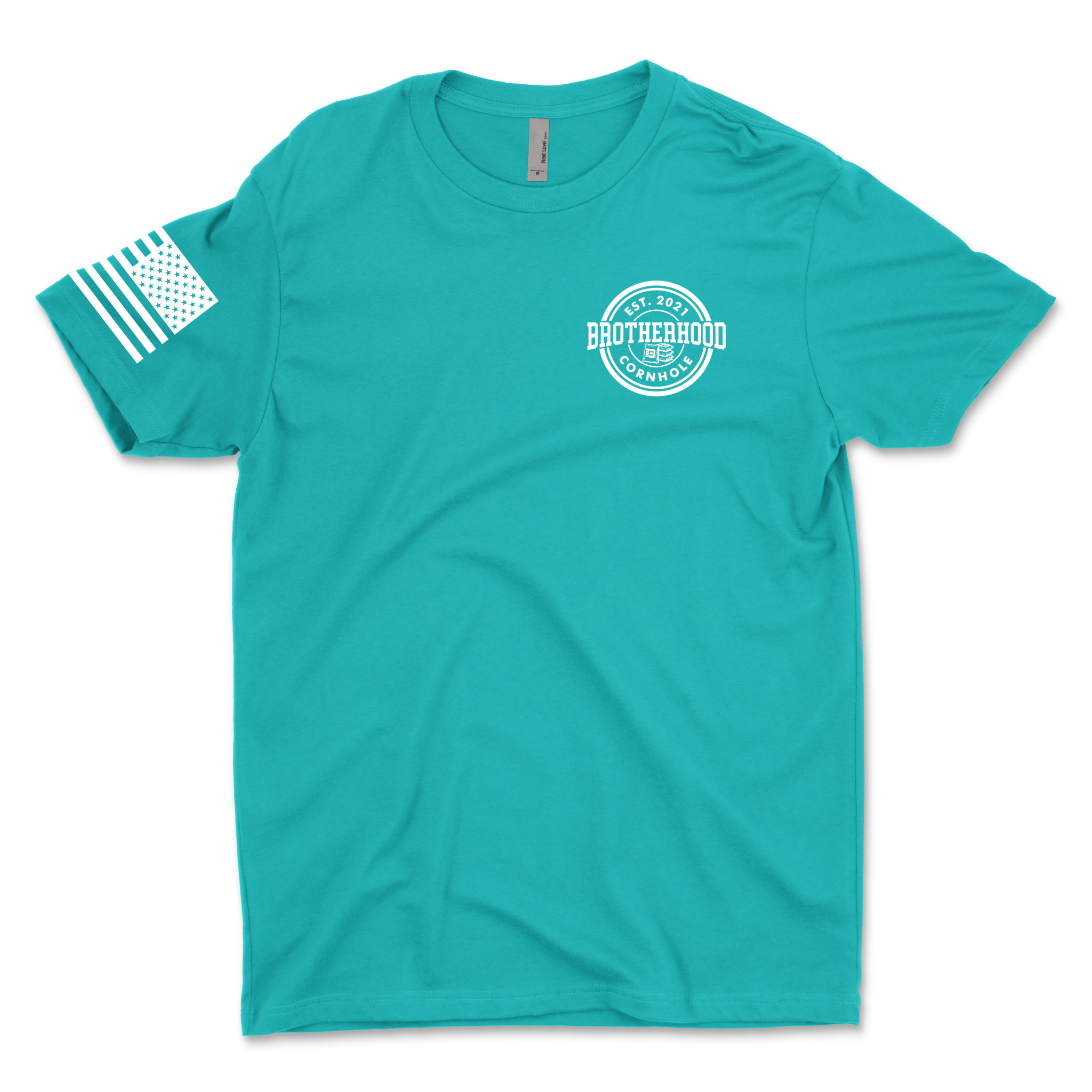 Men's College BC T-Shirt - Brotherhood Cornhole