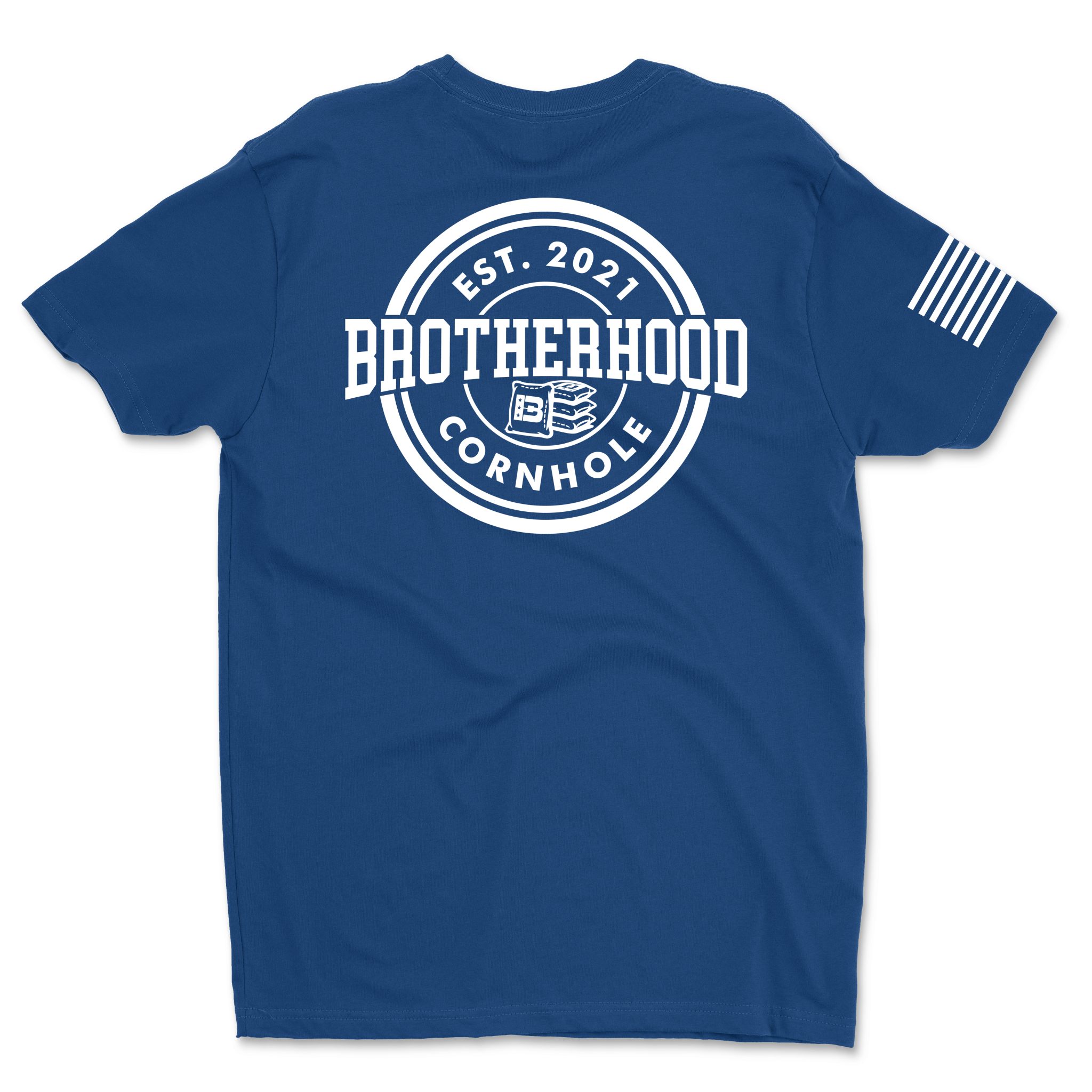 Men's College BC T-Shirt - Brotherhood Cornhole
