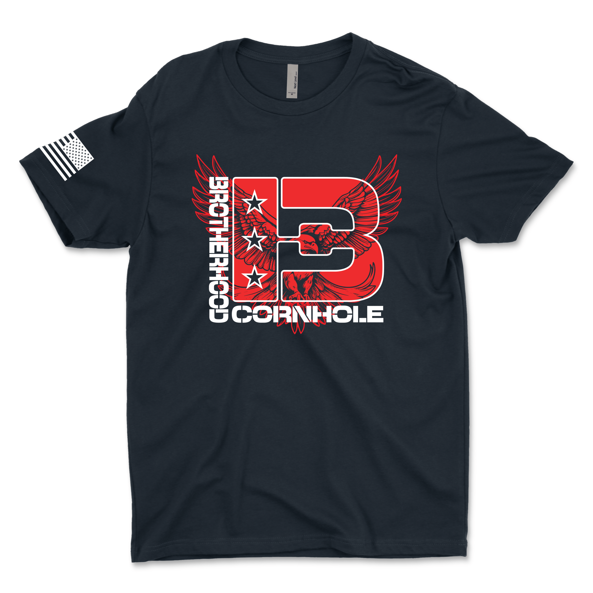 Men's Eagle BC T-Shirt - Brotherhood Cornhole