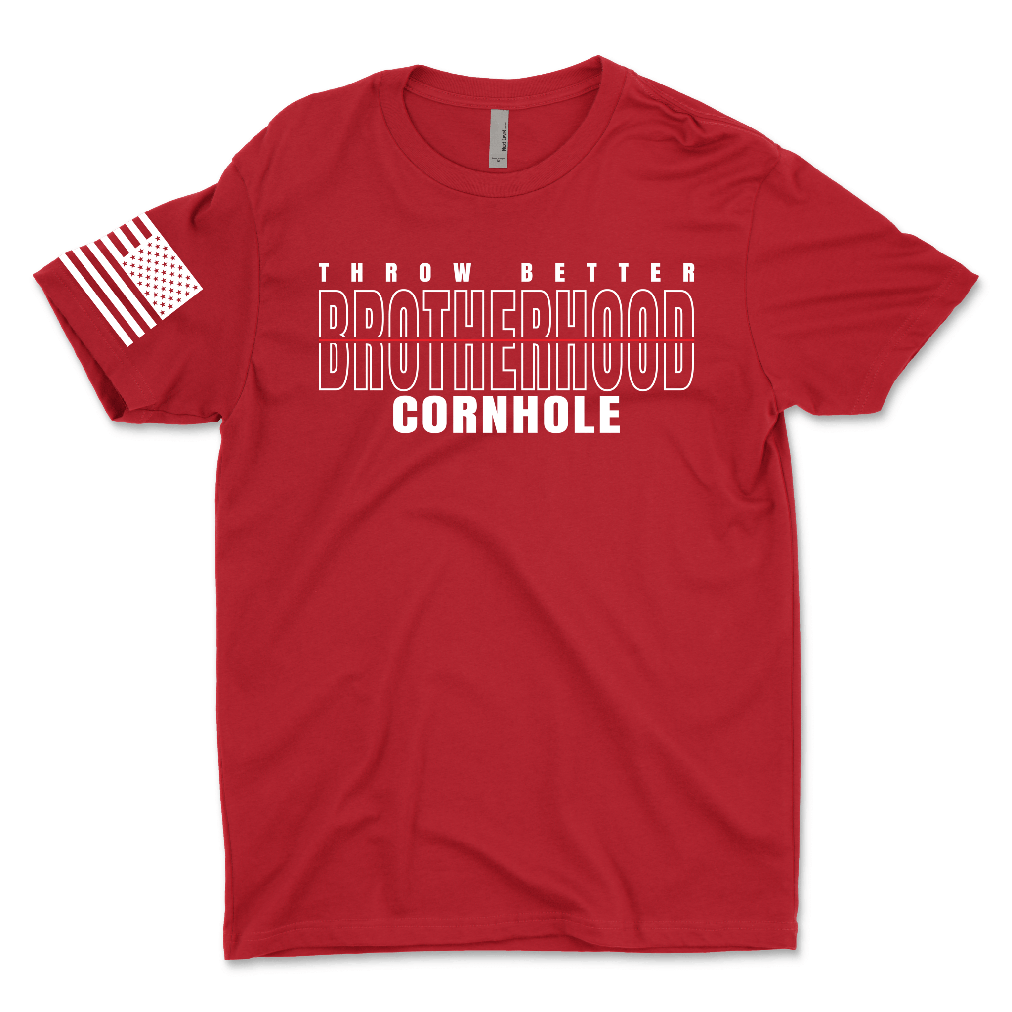 Men's "Throw Better" T-Shirt - Brotherhood Cornhole