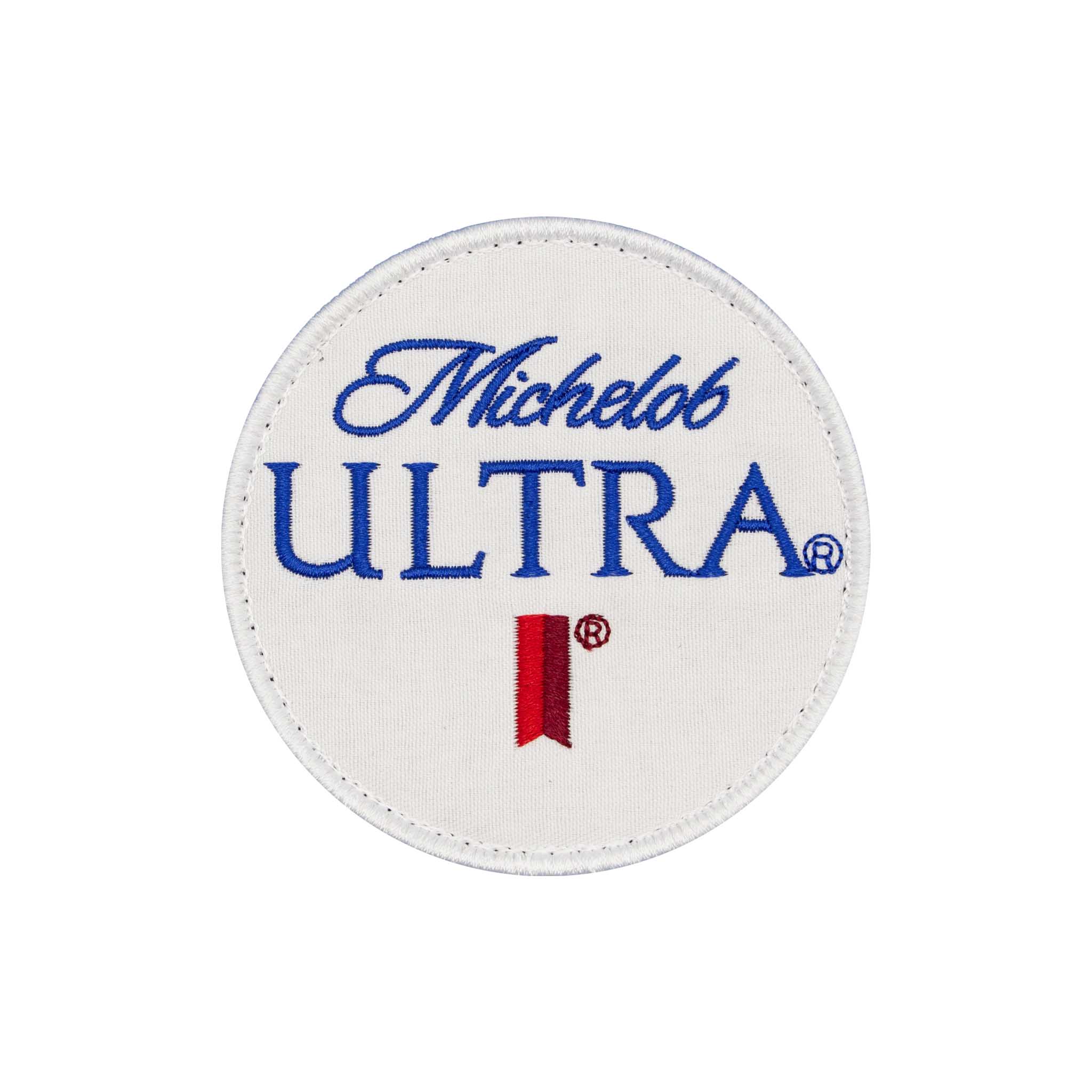 "Michelob Ultra" Beer Logo Embroidered Velcro Patch - Brotherhood Cornhole