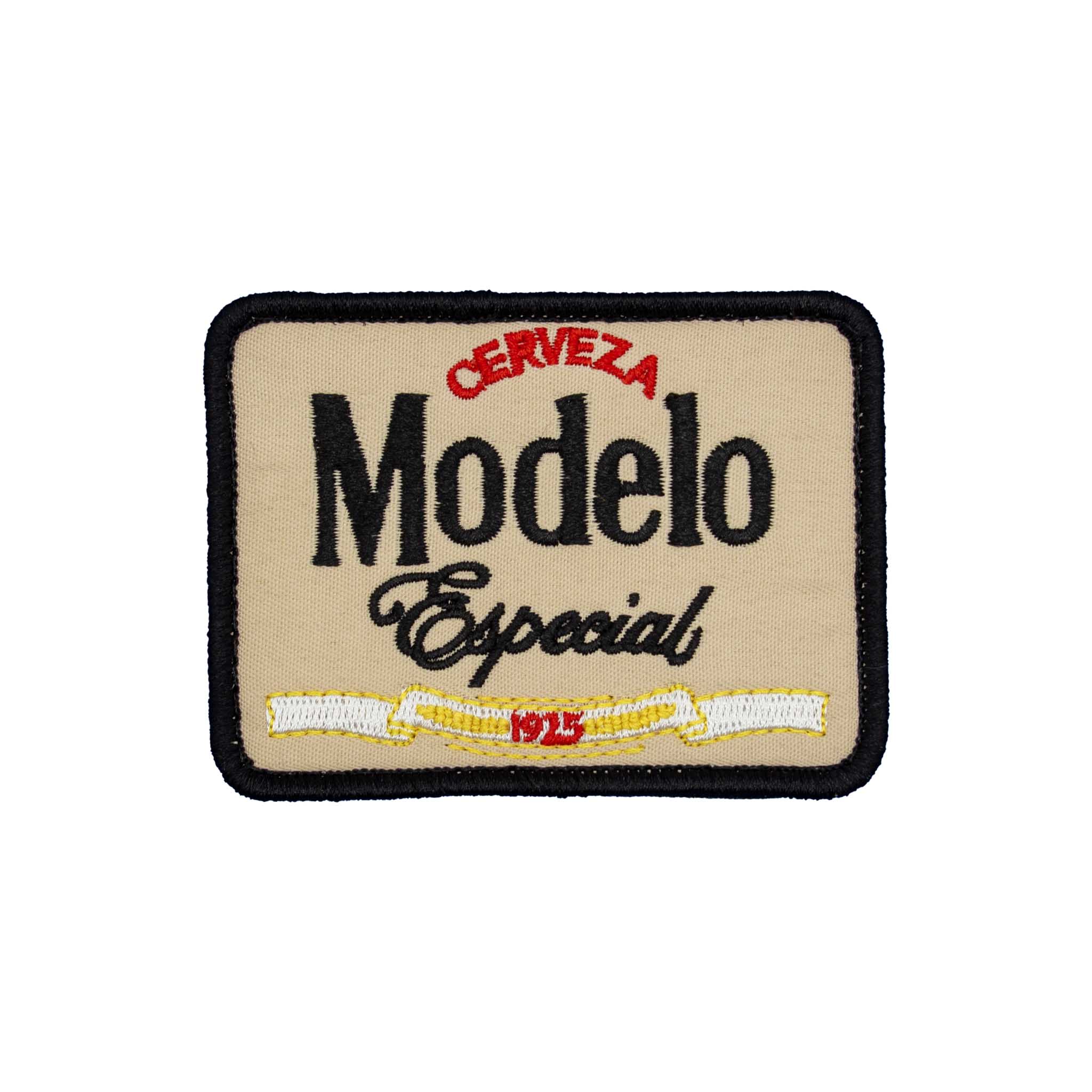 "Modelo Especial" Beer Logo Embroidered Velcro Patch - Brotherhood Cornhole