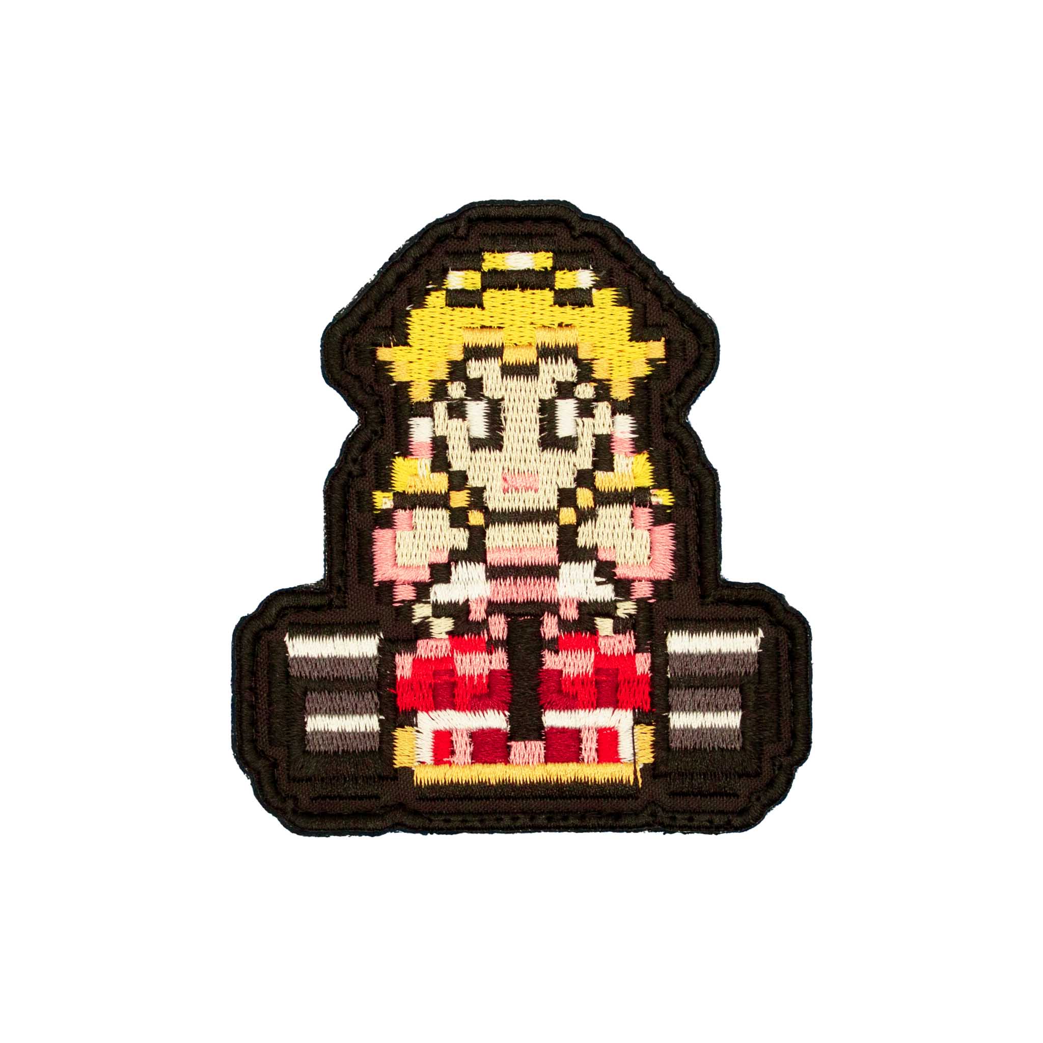 "Princess Peach Mario Cart" Embroidered Velcro Patch - Brotherhood Cornhole