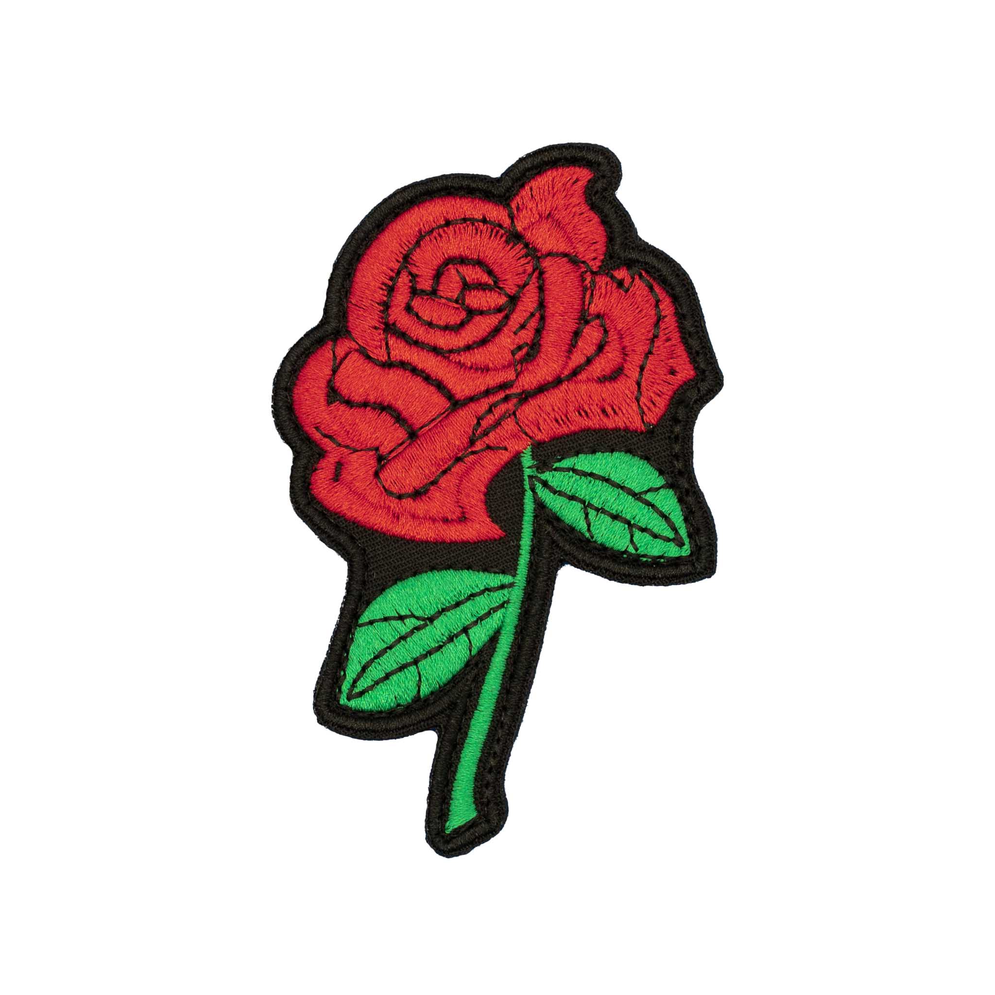 "Rose" Embroidered Velcro Patch - Brotherhood Cornhole