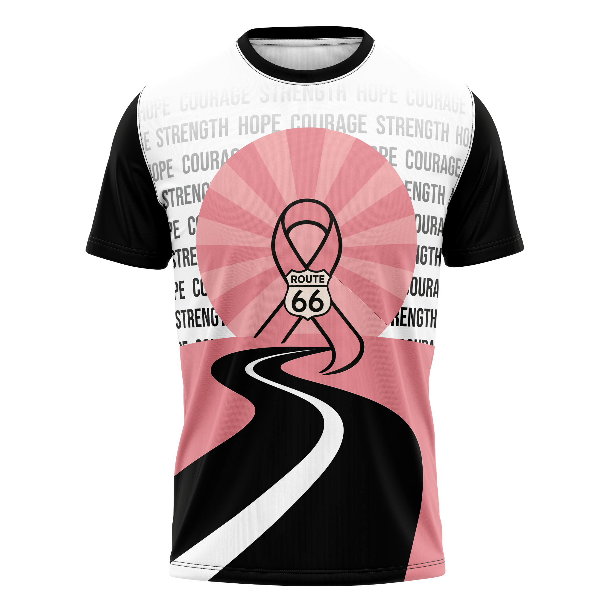 Route 66 Breast Cancer Awareness Club Jersey - Brotherhood Cornhole