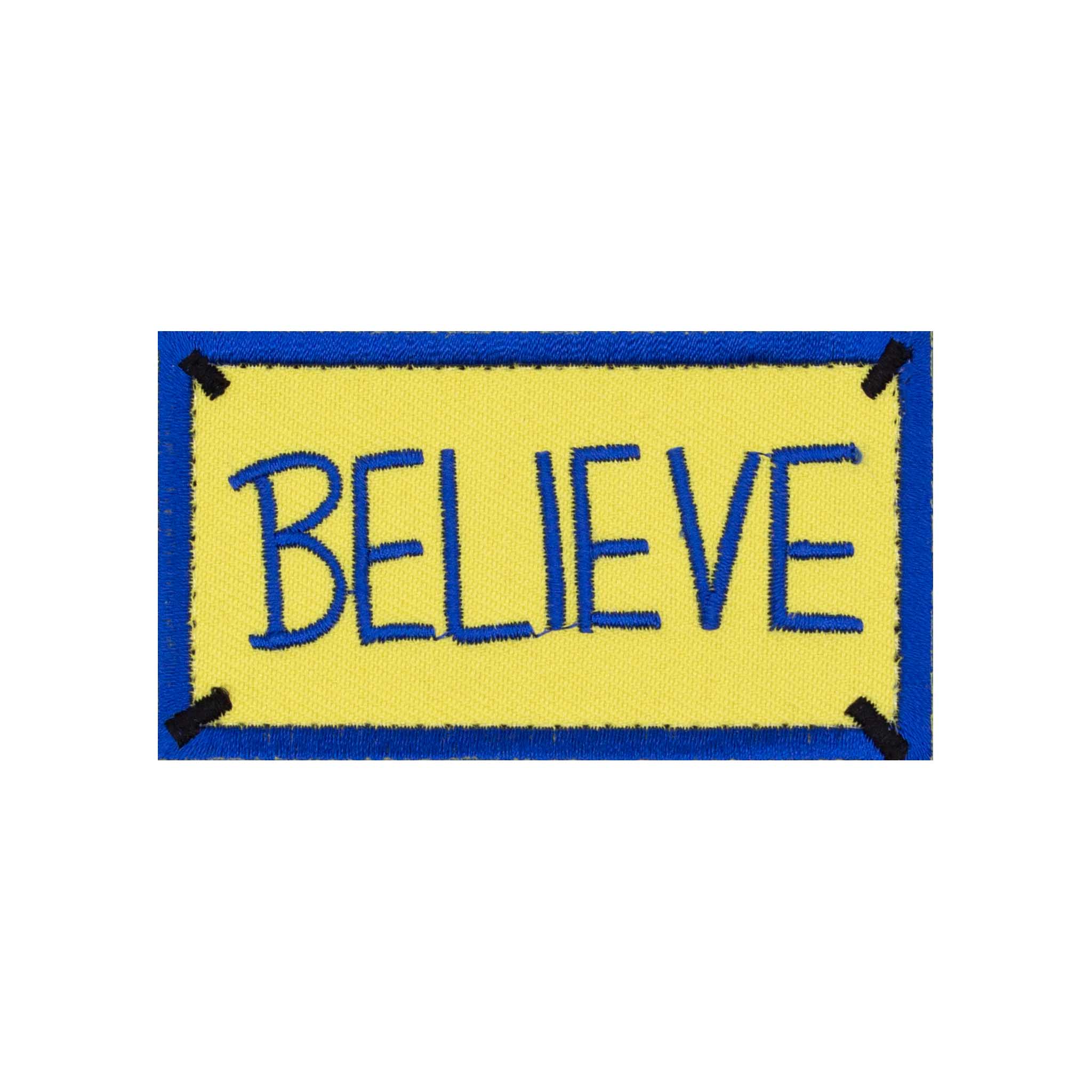 "Ted Lasso: Believe" Embroidered Velcro Patch - Brotherhood Cornhole