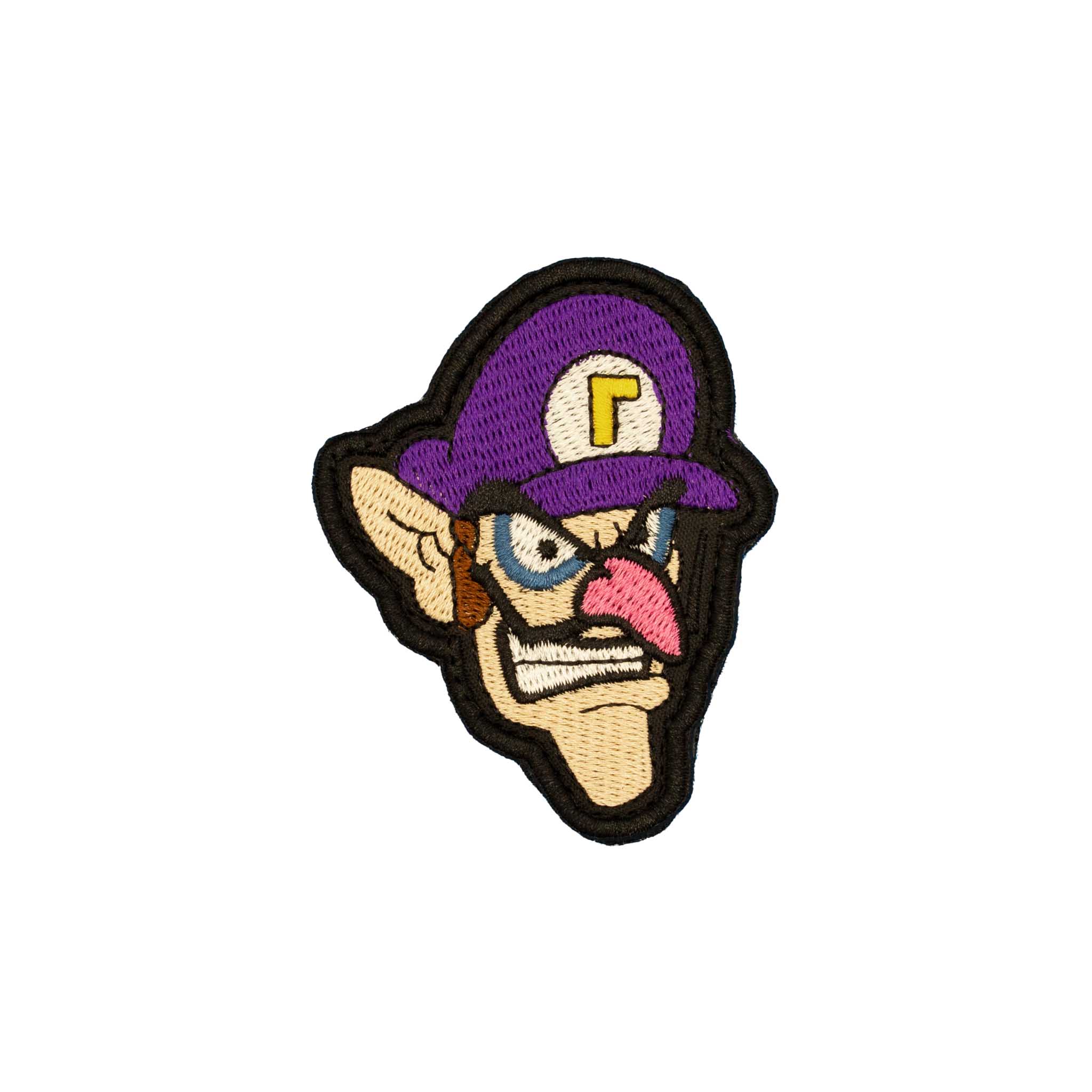 "Waluigi" Embroidered Velcro Patch - Brotherhood Cornhole