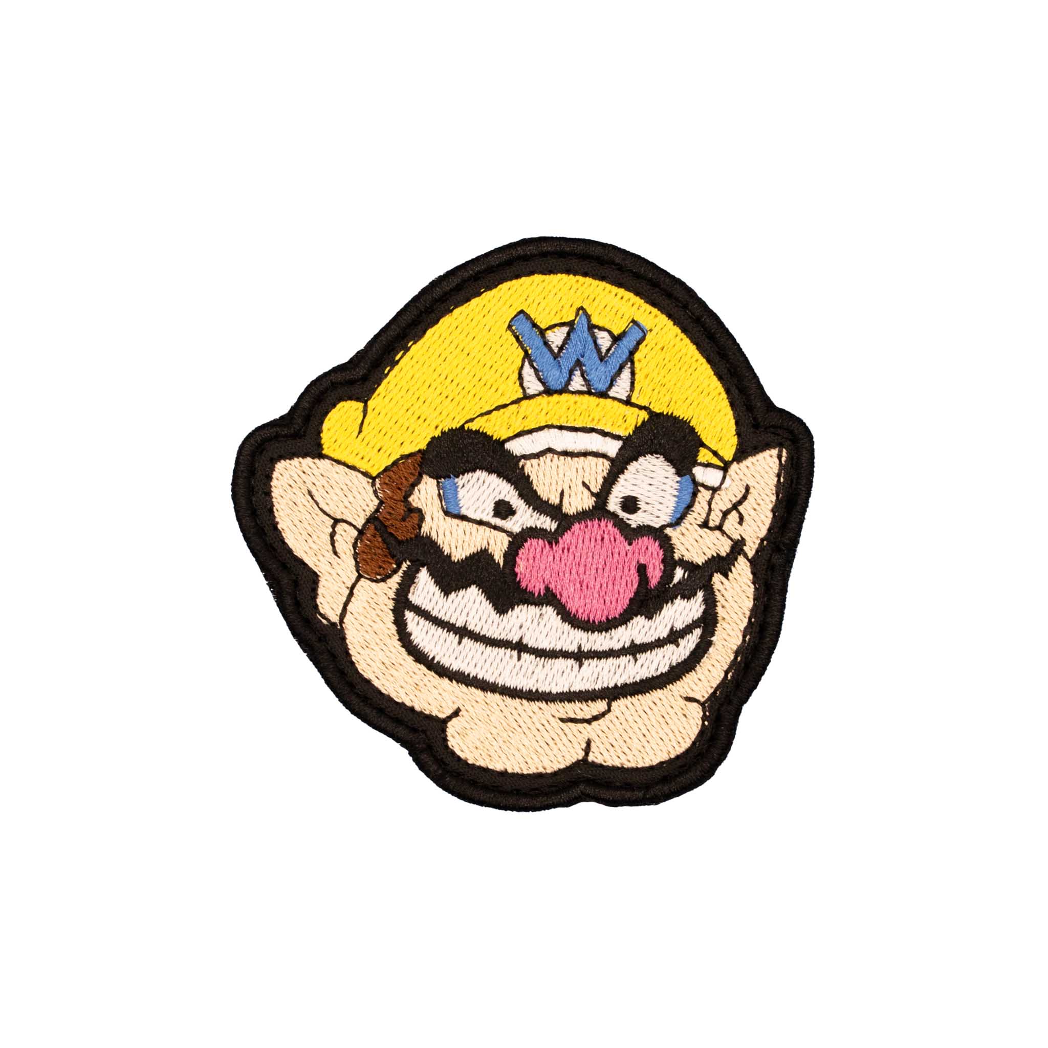 "Wario" Embroidered Velcro Patch - Brotherhood Cornhole